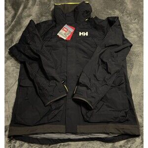 2XL Men's Helly Hansen Pier 3.0 Coastal Sailing Jacket Regular Fit Navy Marine